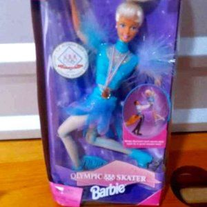 VINTAGE OLYMPIC SKATER BARBIE NIB 1997